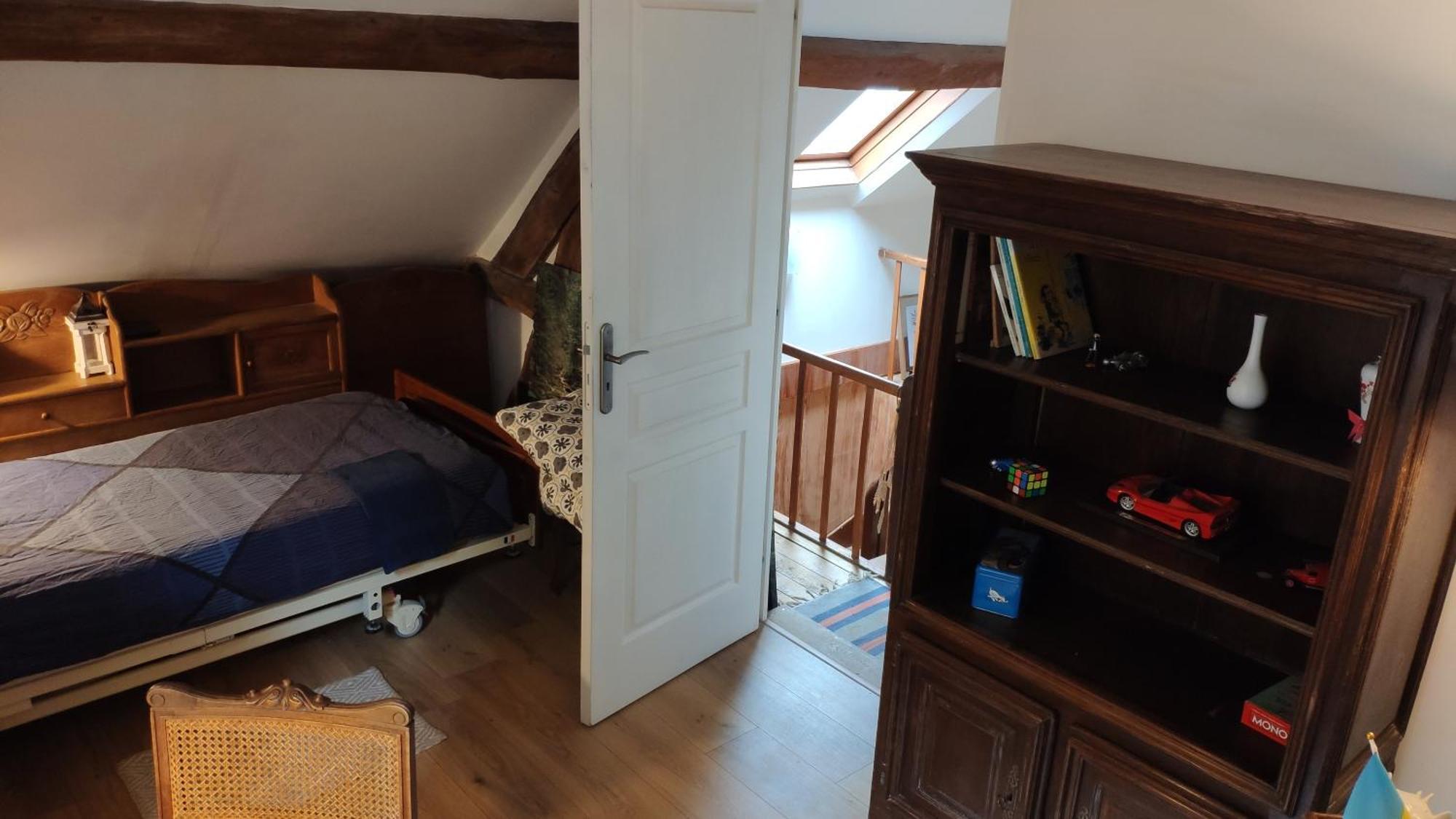 Chambre calme et accueillante, parking gratuit Saint-Germain-la-Poterie Extérieur photo